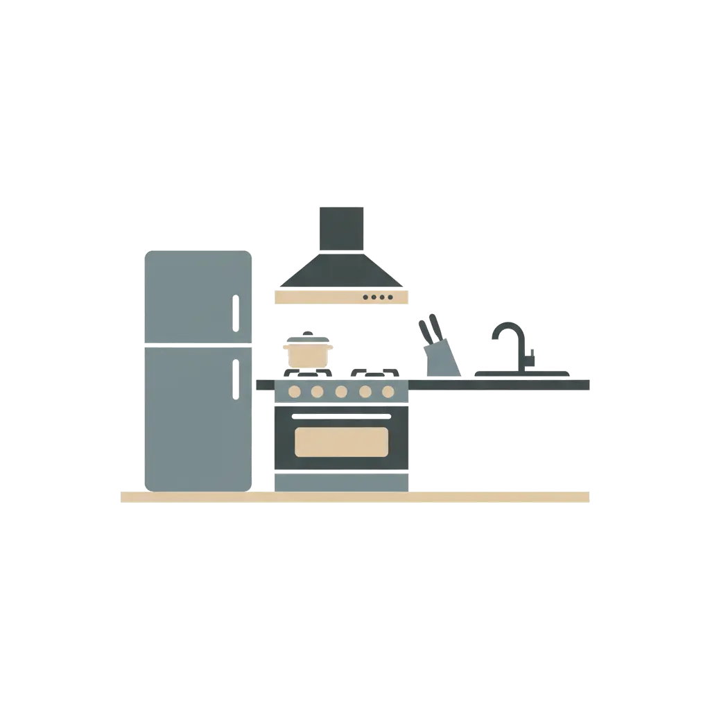 Plně vybavená kuchyně